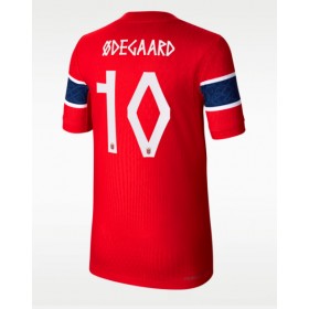 Pánské fotbalový oblečení Norsko Martin Odegaard #10 Domácí košile MS 2026 Krátkým Rukávem